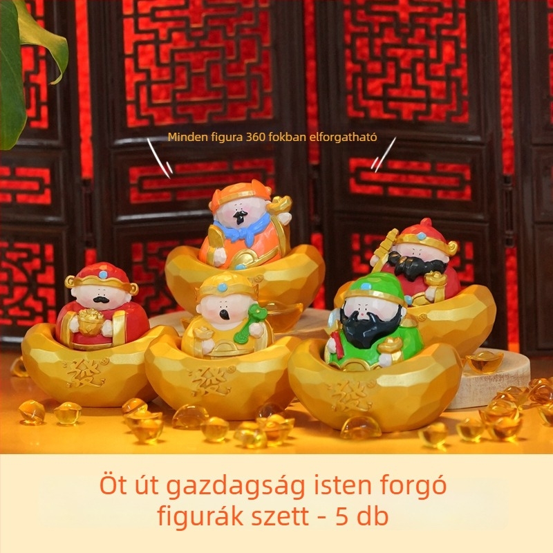 Gyantából készült jóllétet és gazdagságot hozó asztali dísz, bejárati dekoráció, templom ihletésű kulturális alkotás