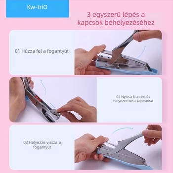 Kedeyou kézi tűzőgép, energiatakarékos, nagy méretű ételcsomagoláshoz