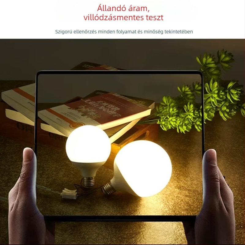 LED Dragon Ball G80 háromszínű fényű LED-lámpa, nagy fényerő, energiatakarékos, szemkímélő, E27-es foglalatú gömblámpa