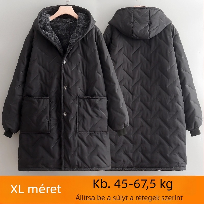 Ujjakkal ellátott kötény, szennyeződés-ellenálló, poliészter anyagból, egyszínű, méret XL–2XL, koreai stílus