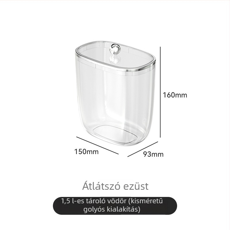 Átlátszó műanyag játék-tároló edény gyerekeknek építőkockákhoz, zárható fedéllel