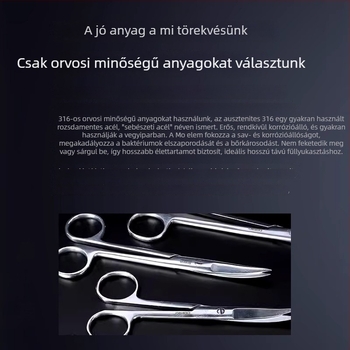 Női orvosi minőségű titán acél fülbevalók, anti-drop dizájn, titánium ötvözet fülcsapok, kényelmes alváshoz