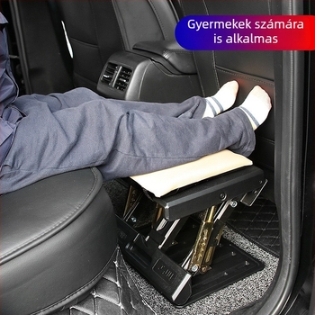 Autóülés lábtámasz kiegészítő párnával, hátsó pedállal és rocking bár