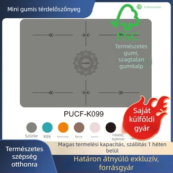 Mini gumi térdelő matrac jógahoz, hordozható, csúszásmentes, vastag edzésmatrac könyöktámasz és fejjel lefelé használható