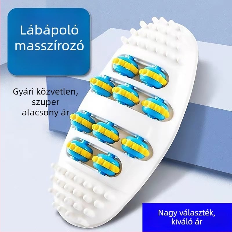 Görgős talpmasszázs matrac a talpakhoz