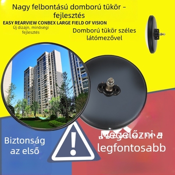 Elektromos tricikli és lakókocsi hátratekintő tükrök készlet — Nagy kör alakú tükör, Kis kör alakú tükör, Konvex tükör, Négykerekes reflektor