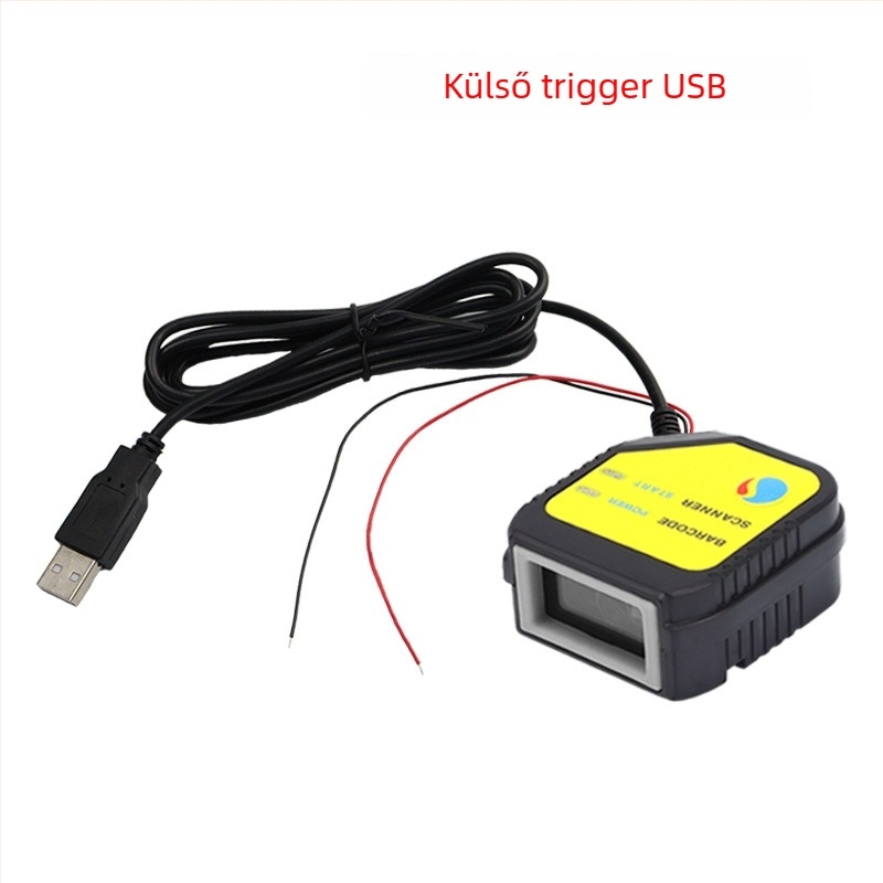 Scanhome SH-400 beépített QR-kódolvasó modul, fix scanner, USB interfész, soros port és Ethernet port, 458