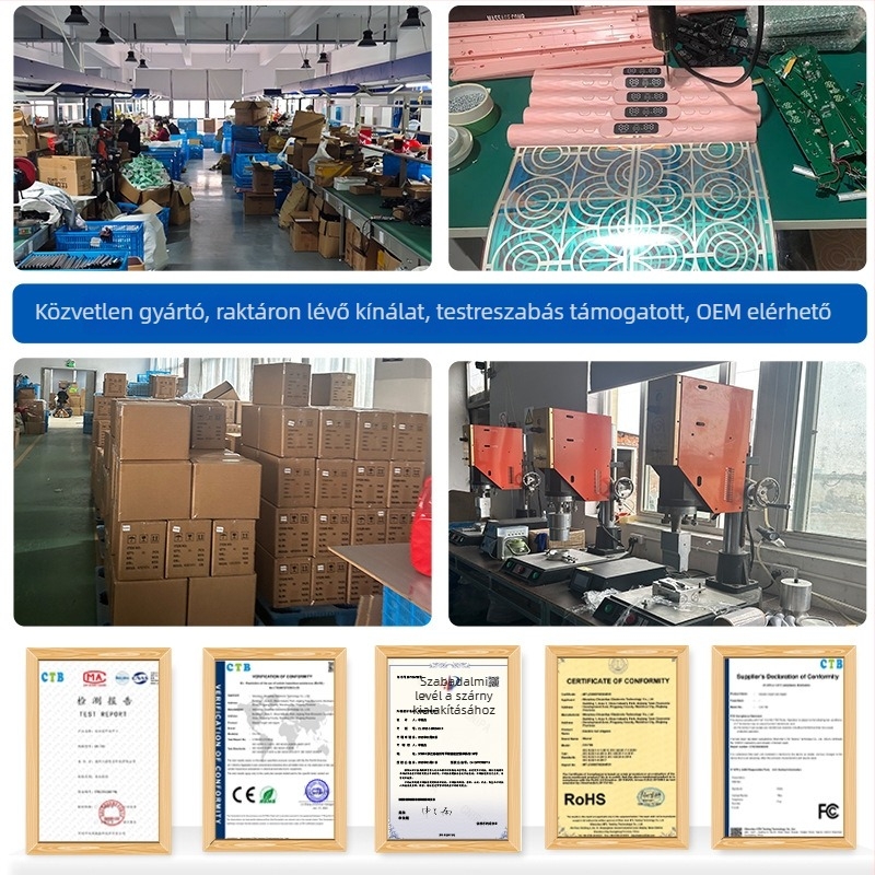 EMS talpmasszírozó színes párnával, mikroárammal, újratölthető, hordozható pulzáló talpmasszírozó