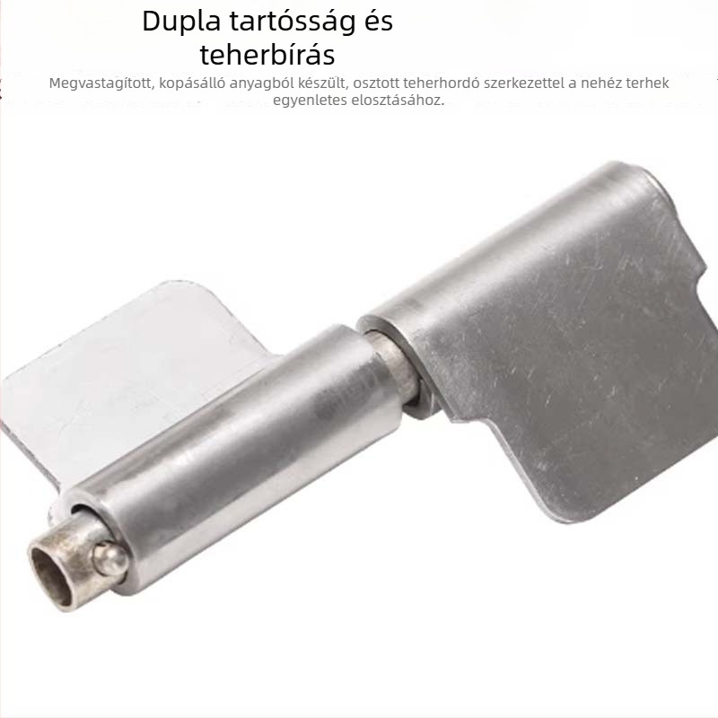 Rozsdamentes acélból készült megerősített zsanérok elektromos háromkerekű csomagtartóhoz: osztott és összecsukható típusú zsanérok automata zárral