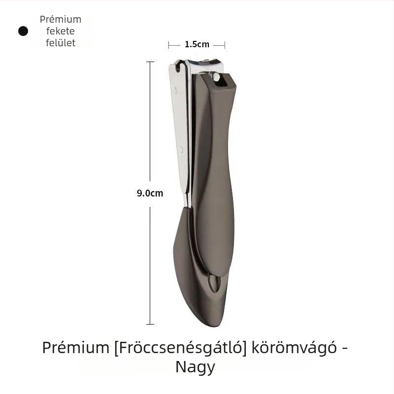 Többfunkciós körömcsipesz reszelővel, nagy nyílású, manikűr eszköz, logónyomtatás