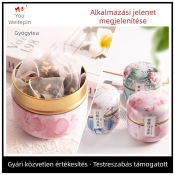 Almához formázott fémdoboz, kis teásdoboz, gyertyaüveg, aromaterápiás doboz, teajándékcsomagolás