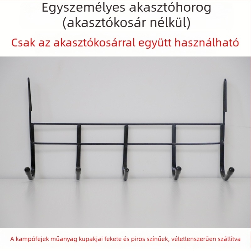 Fém függőkosár felső bunkához, falra szerelhető, fúrás nélkül