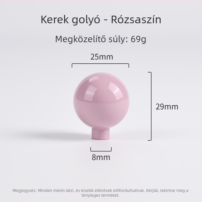 Dopaminszínű kör alakú sárgaréz fogantyú szekrényajtókhoz, egyetlen lyukkal, francia stílusú ruhásszekrényhez