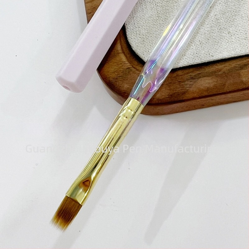 9 mm-es manikűr gradient smudge toll rövid, sűrű sörtékkel