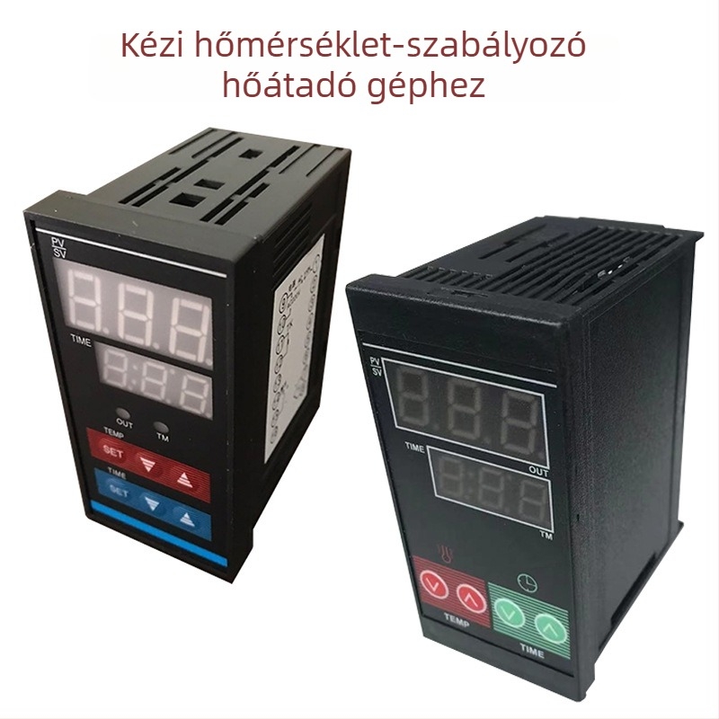 Gép hőmérséklet-szabályzó integrált időmérővel