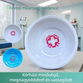 Kórházi egyszer használatos műanyag mosdóedény