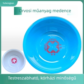 Kórházi egyszer használatos műanyag mosdóedény