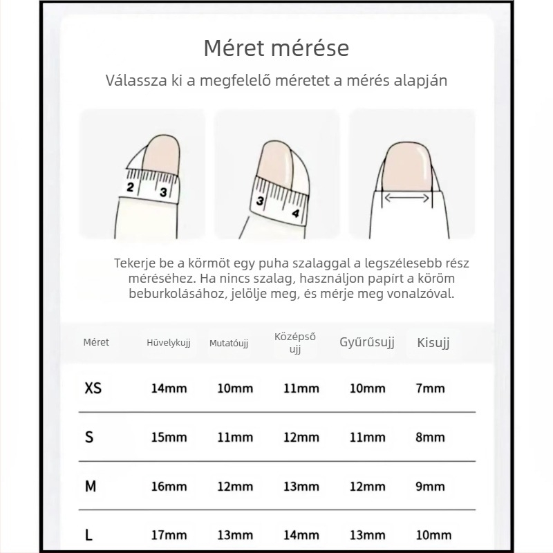 Yihe Angel Realm Körömvégek és matricák kézzel készített manikűrhöz