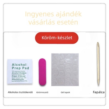 Golden Girl Körömlakk matricák Cat Eye effektű, pöttyökkel és masnival, kézzel készített, hordható, luxus manikűr