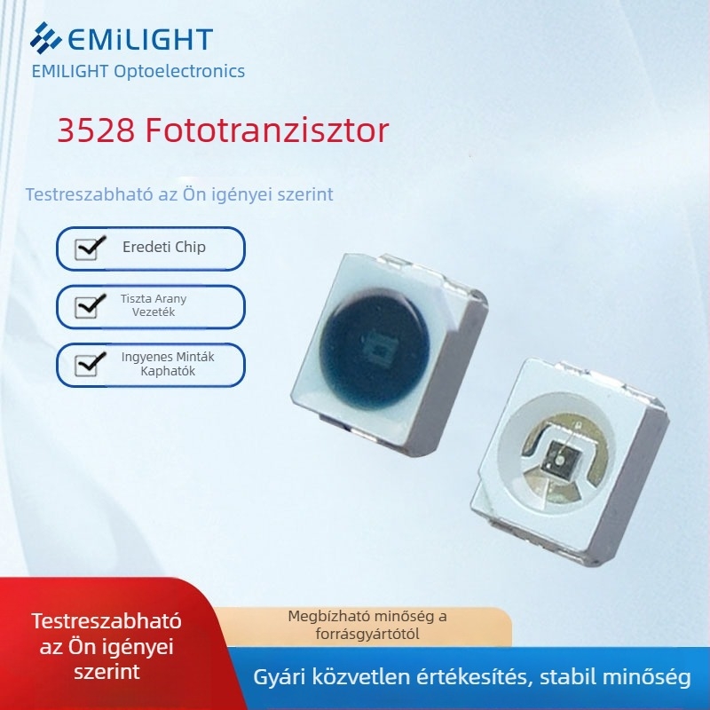 3528 SMD fotóérzékeny dióda, természetes környezet érzékelő fotóérzékelő szenzor, infravörös vevőfej