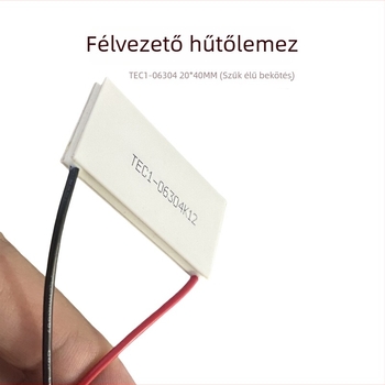 TEC1-06304 félvezetős hűtőchip, téglalap alakú, 20×40 mm, kozmetikai eszközhöz – inzulin hűtésére és páramentesítő kiegészítő