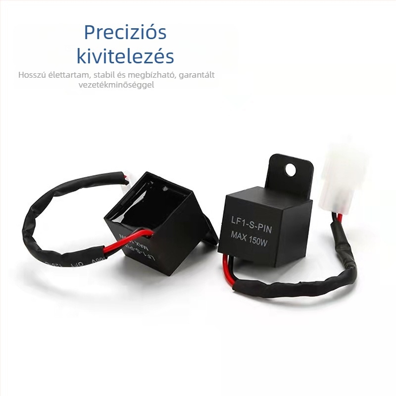LF1-S-PIN LED villogó elektromos járműhöz – 2- vagy 3-vezetékes jel relé