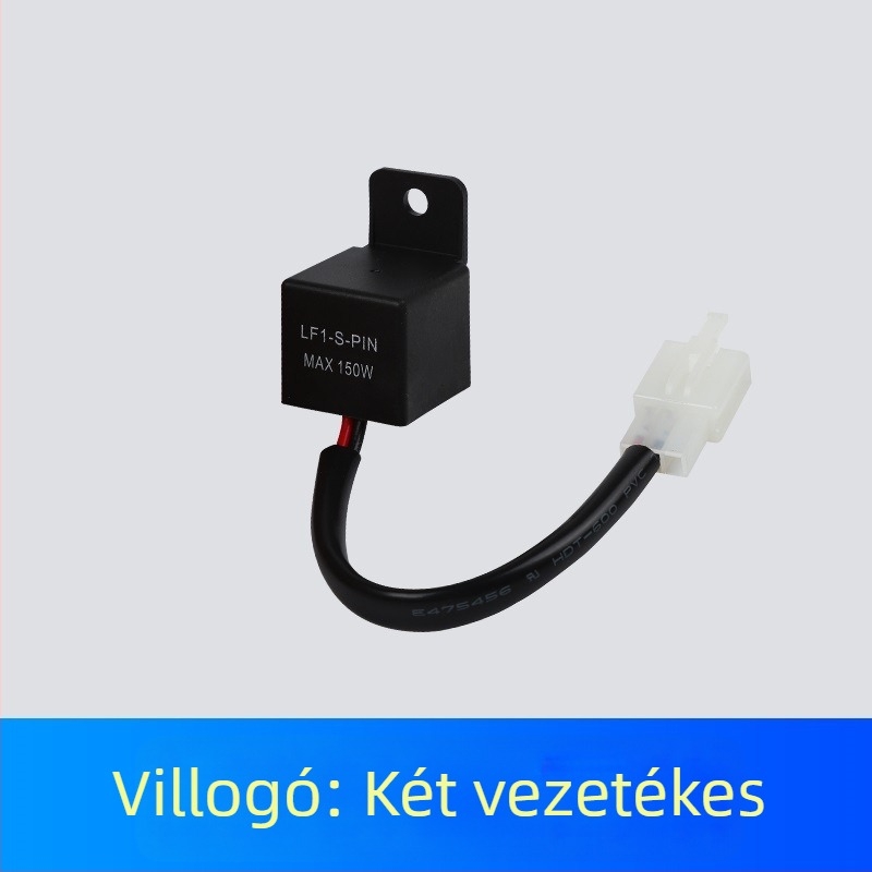 LF1-S-PIN LED villogó elektromos járműhöz – 2- vagy 3-vezetékes jel relé