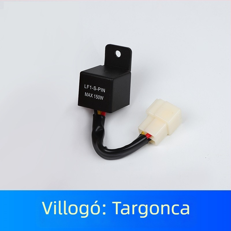 LF1-S-PIN LED villogó elektromos járműhöz – 2- vagy 3-vezetékes jel relé