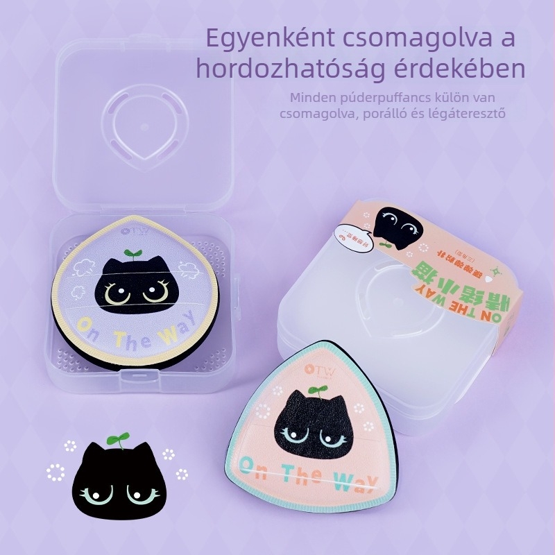 otw Marshmallow Rubycell porpúder puff, száraz és nedves használatra, sminkszivacs