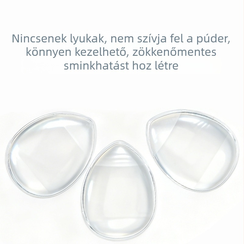 Szilikon ujj-púf a korrektorhoz – száraz és nedves felvitelre
