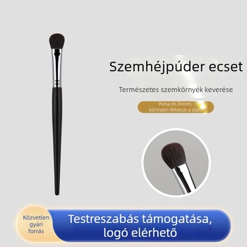 108 szemhéjfesték ecset finom gyapjú szőrrel, sík fej, alap szín felvitelére és satírozásra