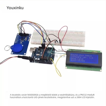13,56 MHz PN532-kompatibil NFC olvasó-író modul Raspberry Pi-hez