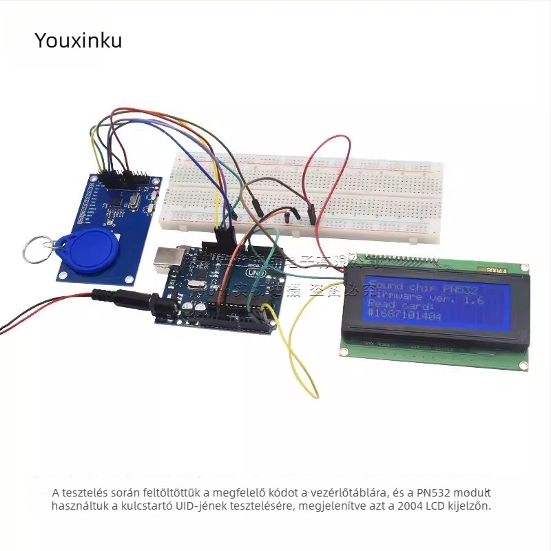 13,56 MHz PN532-kompatibil NFC olvasó-író modul Raspberry Pi-hez