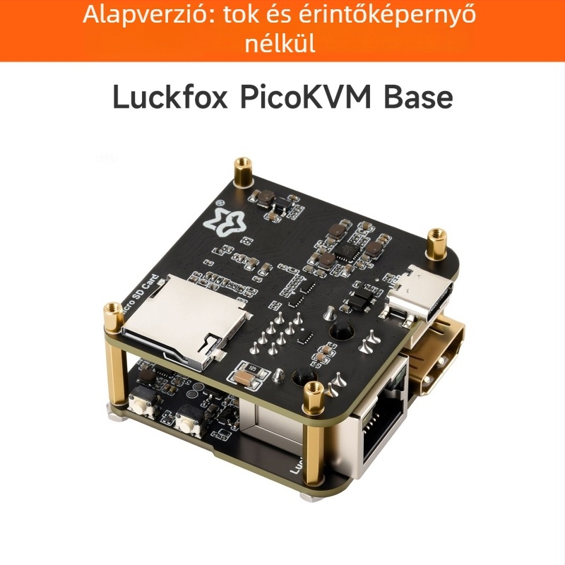 Luckfox PicoKVM távoli vezérlő IP KVM kezeléséhez HDMI-vel, távoli telepítés