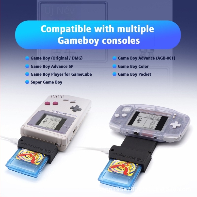 Game Boy GB/GBC/GBA/GBP videófelvevő kártya beépített Raspberry Pi RP2040 chippel