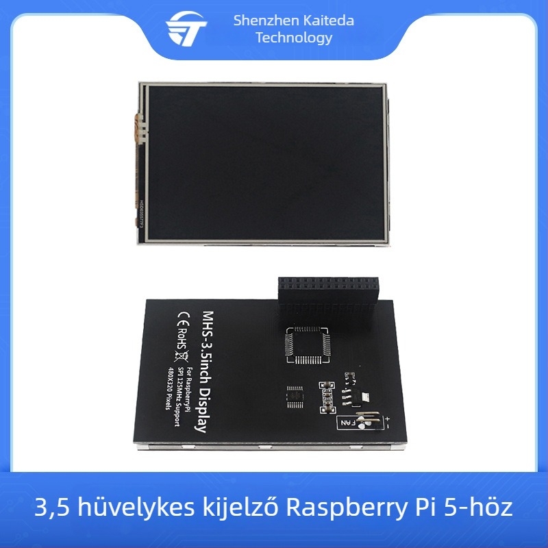 3,5 hüvelykes Raspberry Pi 5 kijelző, ellenállásos érintőképernyő, tollal együtt