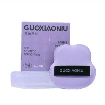 Guoxiaoniu Rabbit szépség tojás formájú sminkszivacs – ultra‑puha marshmallow-szerű alapozó puff, nedves és száraz felvitelre