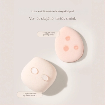 Guoxiaoniu tej-kávé árnyalatú: púderpuff az ujjhegyhez, cushion blush, mini ujj-púder, beauty egg a kiemeléshez és kontúrozáshoz