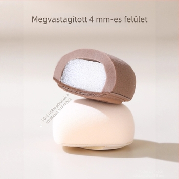 Guoxiaoniu tej-kávé árnyalatú: púderpuff az ujjhegyhez, cushion blush, mini ujj-púder, beauty egg a kiemeléshez és kontúrozáshoz