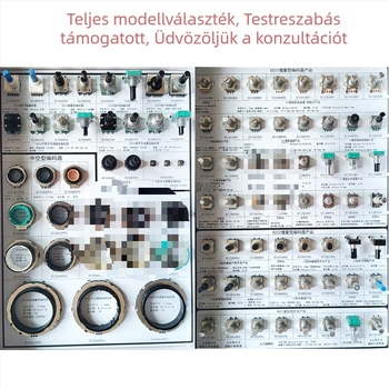 EC56EC43 Nagy méretű üreges forgóencoder kijelzővel és középső LCD-vel