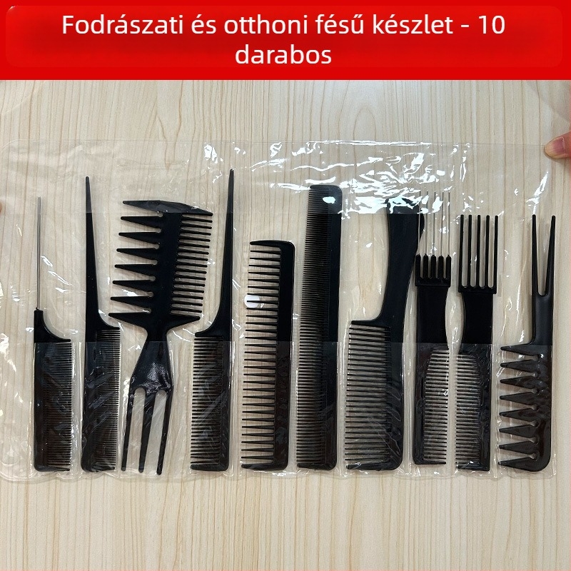 10 darabos hajkefekészlet fodrászathoz