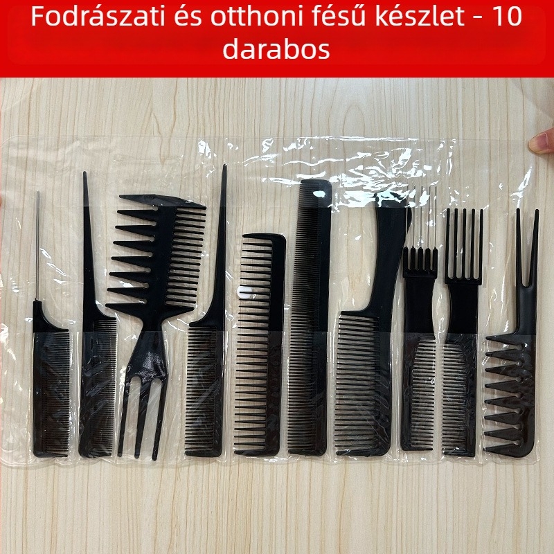 10 darabos hajkefekészlet fodrászathoz