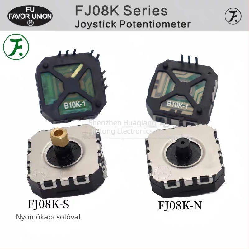 Puyao FJ08K-N / FJ08K-S rocker joystick PSP hordozható játékkonzolhoz, ötirányú kapcsoló, B10K