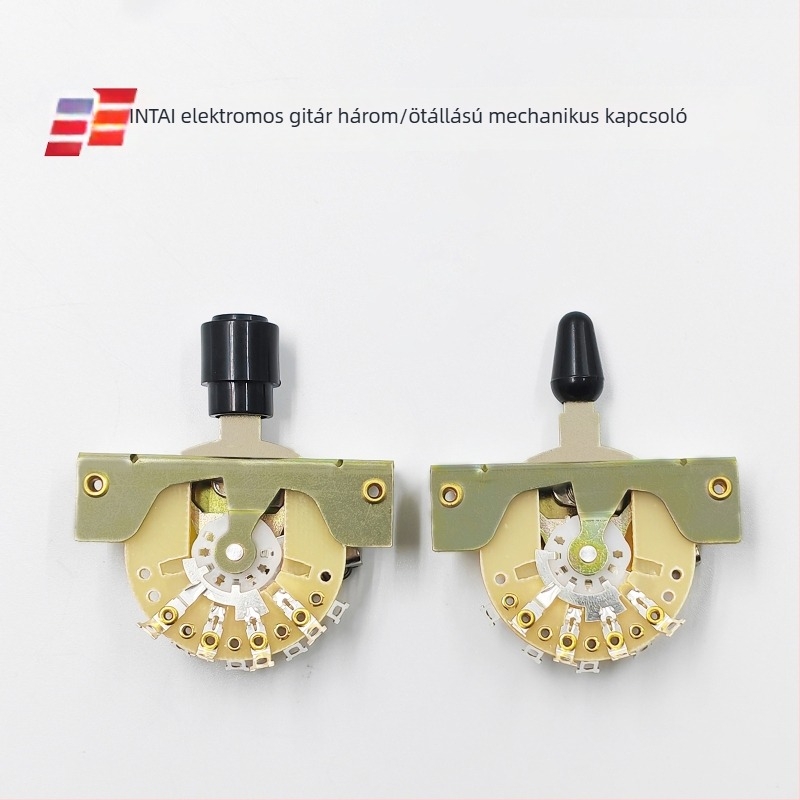 Intai elektromos gitár mechanikus kapcsoló – öt pozíció / három pozíció hangszín átváltó ST/TL kiegészítők