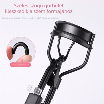 Szempilla göndörítő epoxigyanta szív alakú fogantyúval