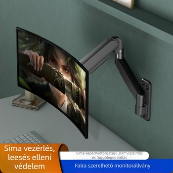 Fali monitorállvány 17–32 hüvelyk, univerzális, emelő mechanizmus