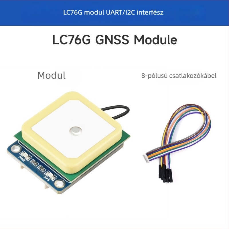 Slight Snow GNSS modul L76K/LC76G Raspberry Pi-hez – GPS, Beidou (BDS) és QZSS támogatás