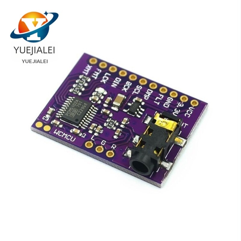 GY-PCM5102 I2S DAC dekóder tábla Raspberry Pi-hez