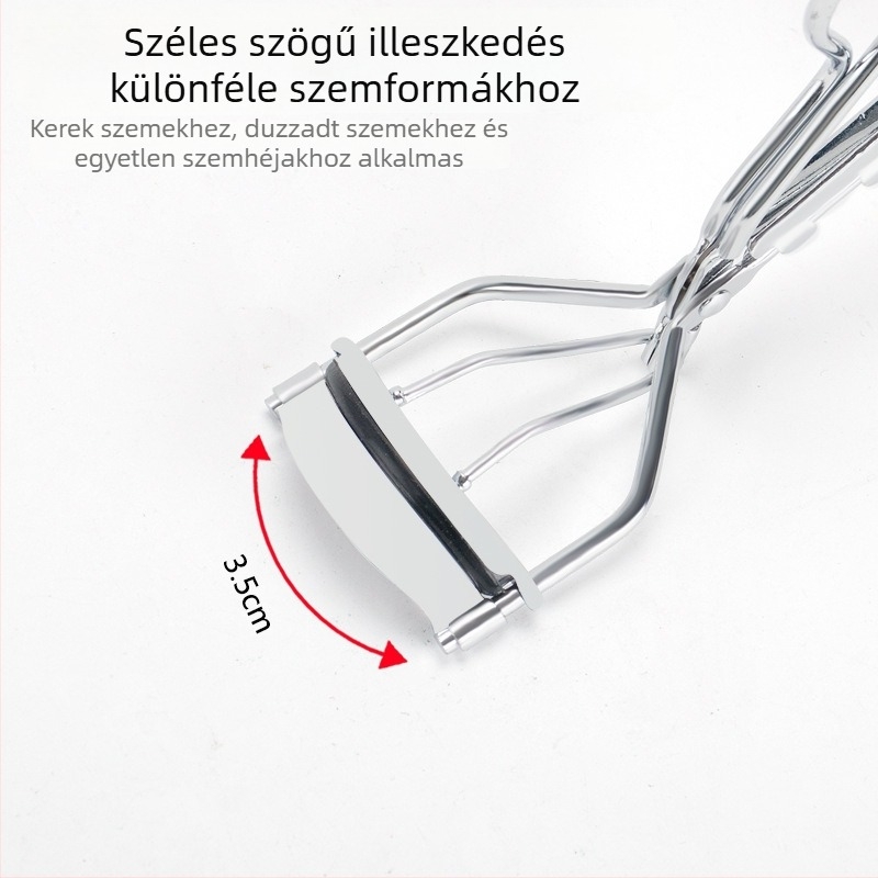 Yingqi dinamikus szempillát hajlító csipesz, hordozható, hosszú tartósságú formázás, rugós mechanizmusú kozmetikai eszköz