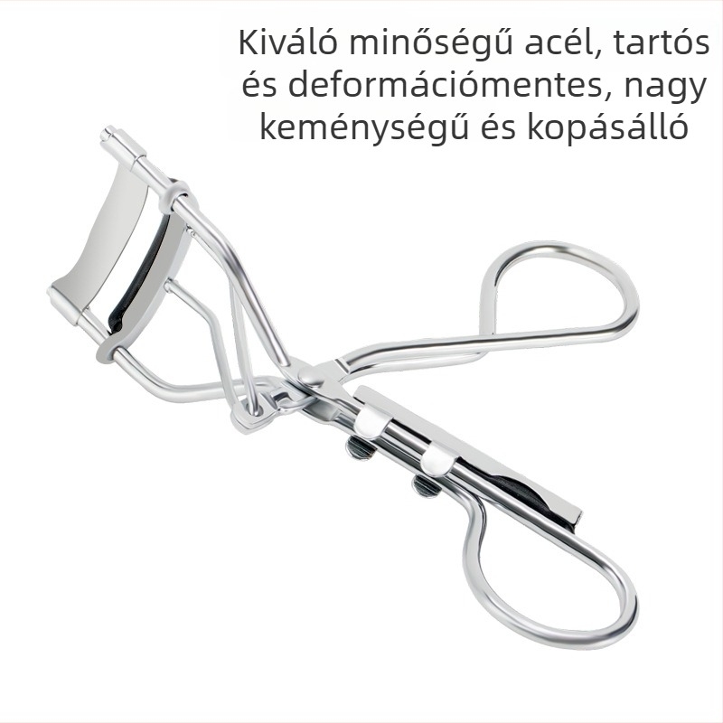 Yingqi dinamikus szempillát hajlító csipesz, hordozható, hosszú tartósságú formázás, rugós mechanizmusú kozmetikai eszköz